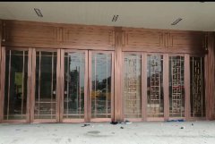 嘉興王江涇大酒店銅門
