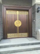 大理新款銅門